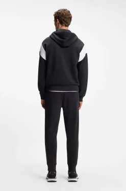 Regular-Fit Sweatshirt aus Spacer-Piqué mit Reißverschluss