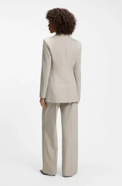 Relaxed-Fit Blazer mit zweireihiger Knopfleiste