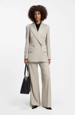 Relaxed-Fit Blazer mit zweireihiger Knopfleiste