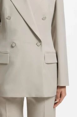 Relaxed-Fit Blazer mit zweireihiger Knopfleiste