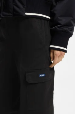 Relaxed-Fit Cargo-Hose aus Stretch-Baumwolle