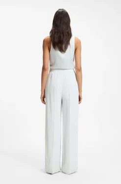 Relaxed-Fit Hose aus fließendem Krepp