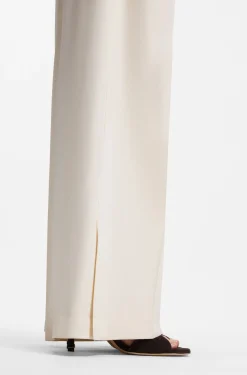 Relaxed-Fit Hose aus leichtem Twill mit weitem Beinverlauf