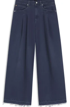 Relaxed-Fit Jeans mit weitem Bein