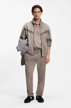 Relaxed-Fit Jogginghose mit Logo-Tape