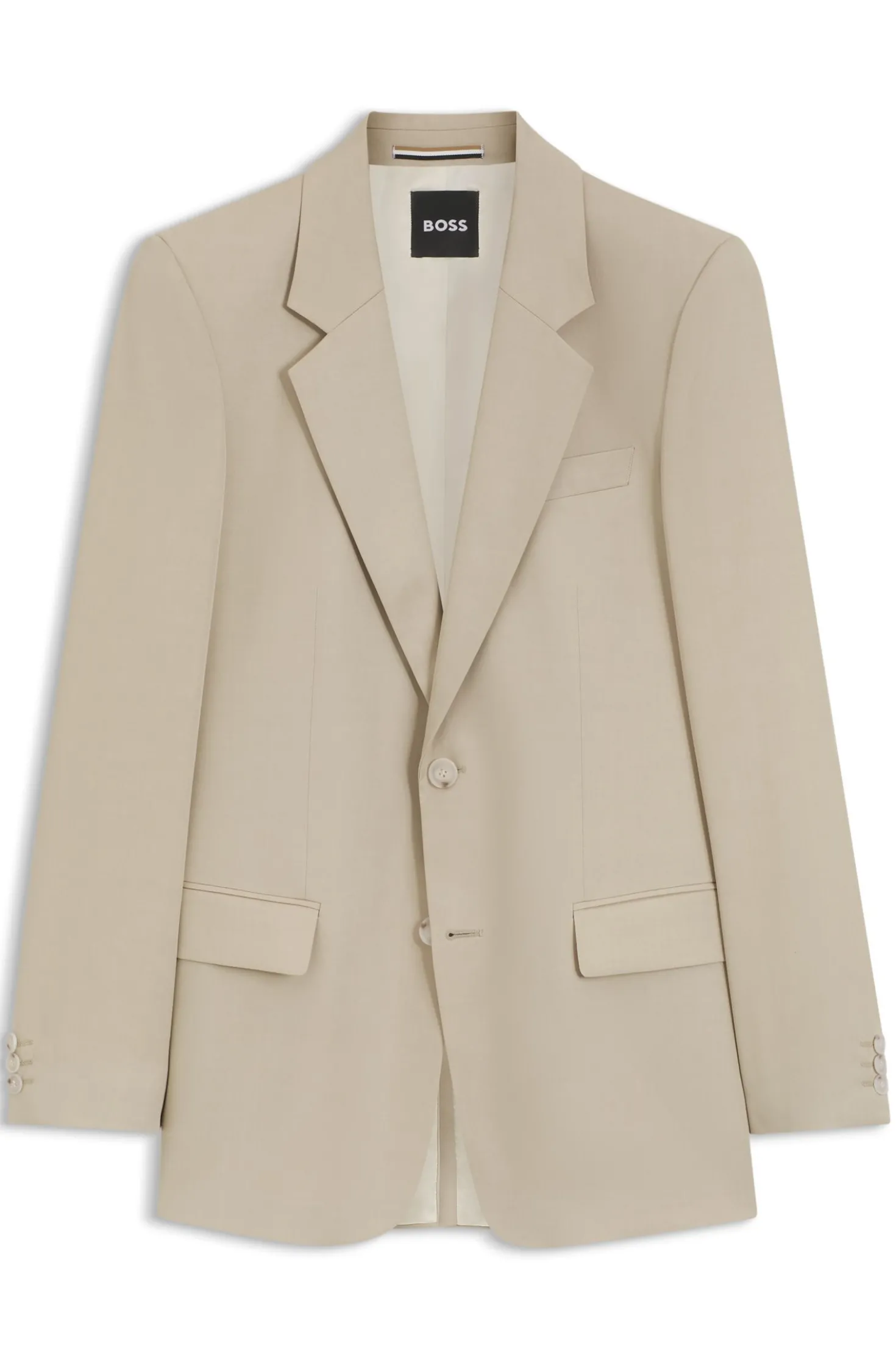 Relaxed-Fit Sakko aus Twill