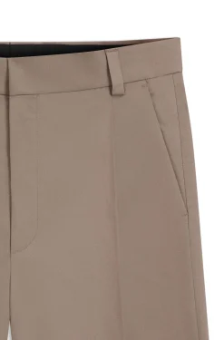 Relaxed-Fit Shorts aus elastischem Baumwoll-Twill