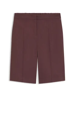 Relaxed-Fit Shorts aus Leinen-Mix