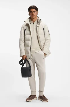 Reporter-Tasche aus Kunstleder mit reflektierenden Details
