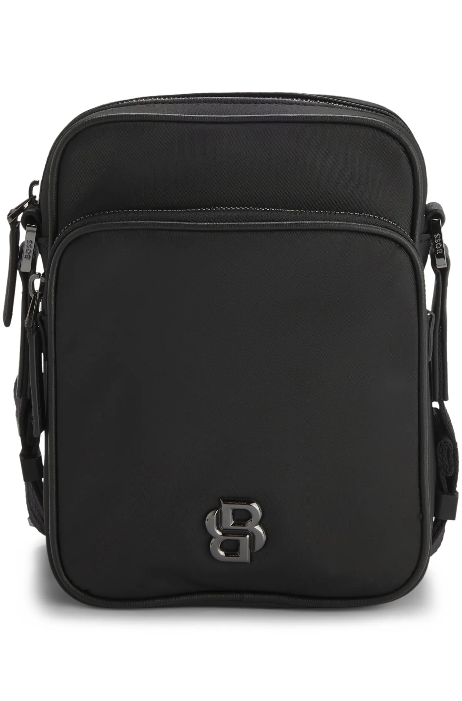 Reporter-Tasche aus Twill mit Double-B-Monogramm