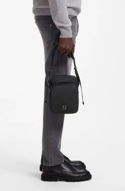 Reporter-Tasche aus Twill mit Double-B-Monogramm