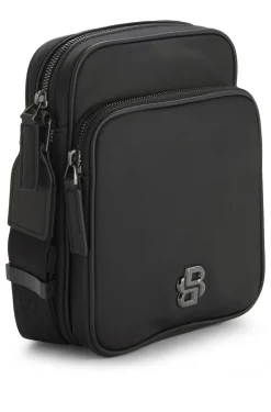 Reporter-Tasche aus Twill mit Double-B-Monogramm