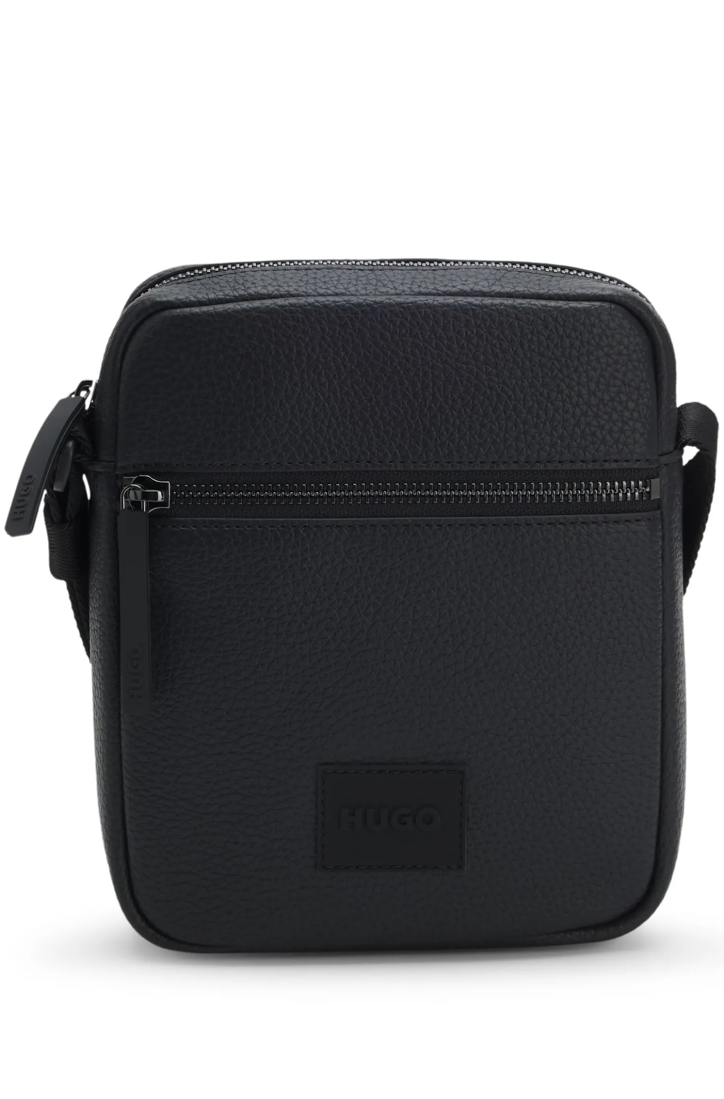 Reporter-Tasche mit Logo-Aufnäher