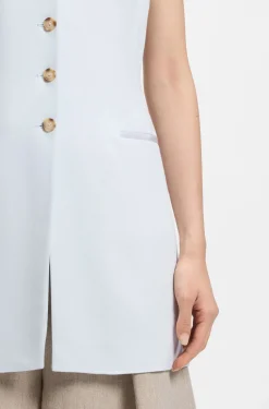 Ärmelloser Slim-Fit Blazer