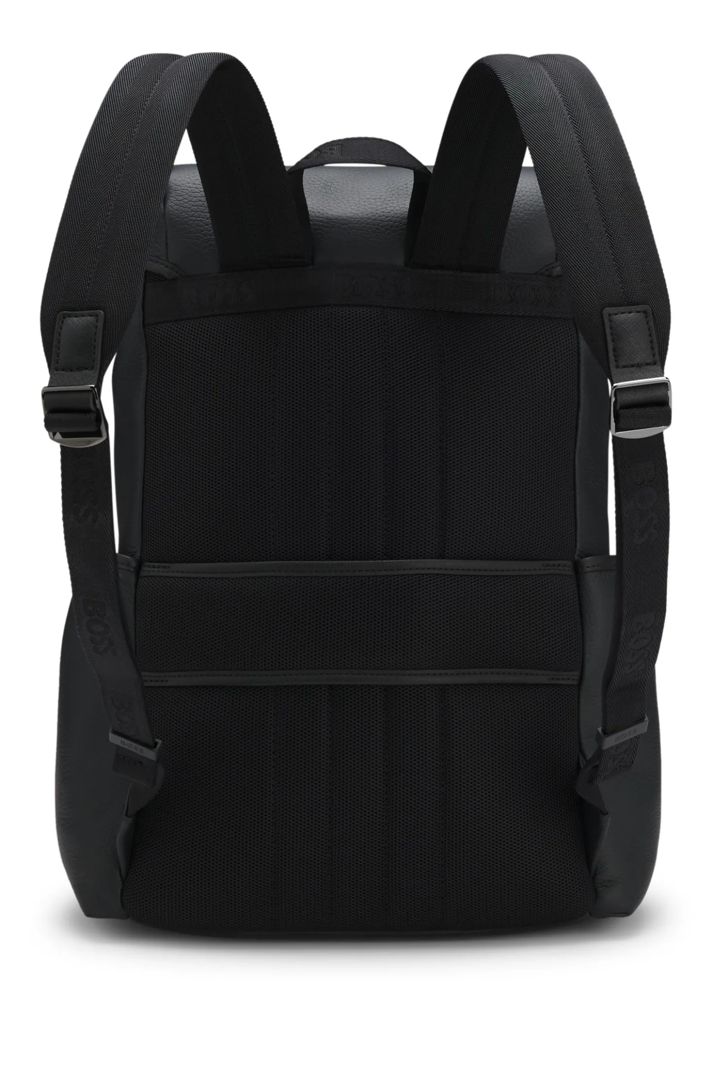 Rucksack aus italienischem Leder mit Double-B-Monogramm