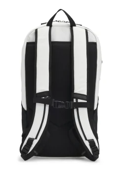 Rucksack aus Kunstleder mit reflektierenden Details