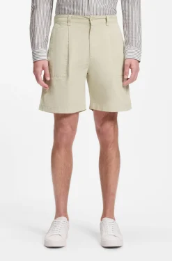 Shorts mit Bundfalten und Komfortbund