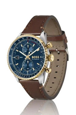 Skytraveller Pro Uhr mit blauem Zifferblatt und Saphirkristall