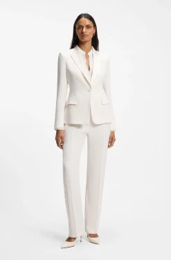 Slim-Fit Blazer mit Ein-Knopf-Leiste