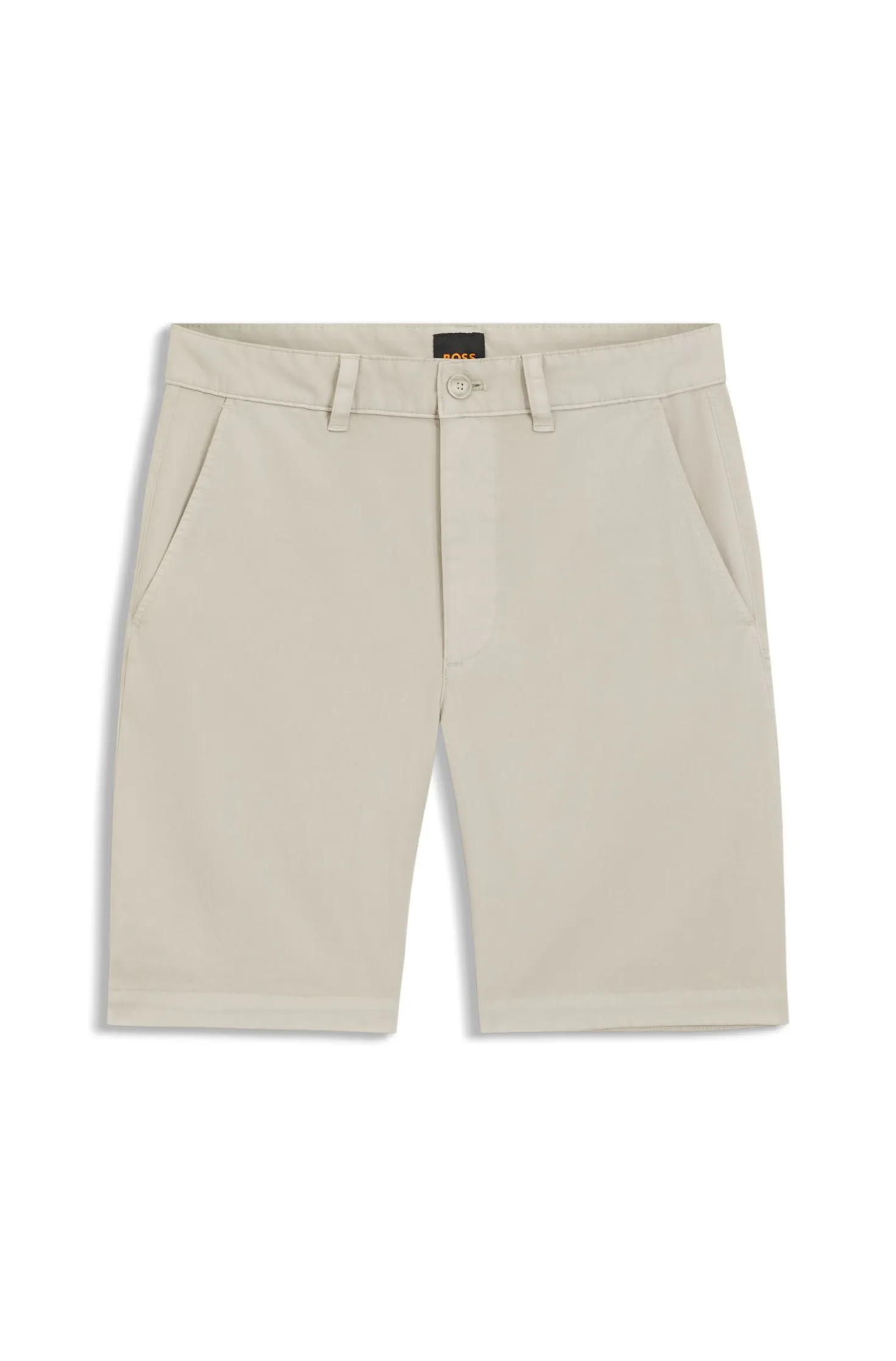 Slim-Fit Chino-Shorts aus Stretch-Baumwolle