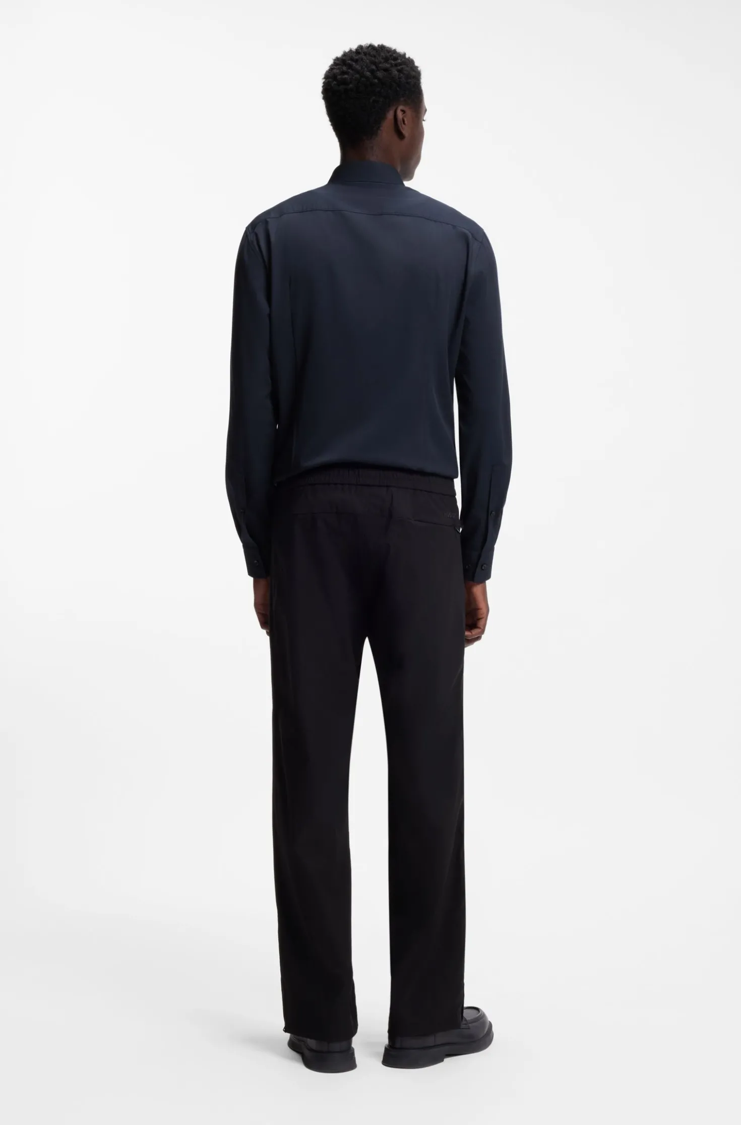 Slim-Fit Hemd aus Stretch-Twill