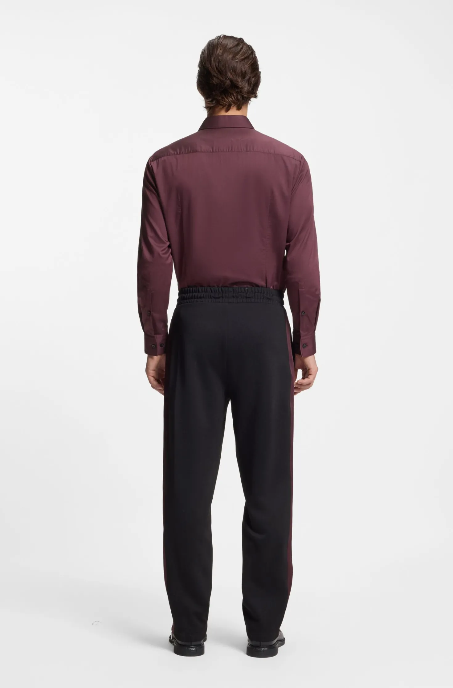 Slim-Fit Hemd aus Stretch-Twill