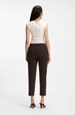 Slim-Fit Hose aus Stretch-Jersey