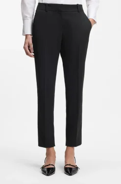 Slim-Fit Hose in Cropped-Länge