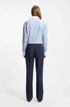 Slim-Fit Hose mit geradem Beinverlauf