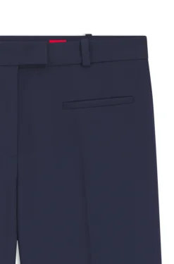 Slim-Fit Hose mit geradem Beinverlauf