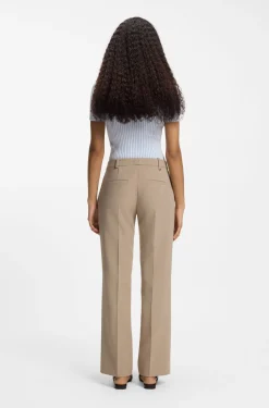 Slim-Fit Hose mit geradem Beinverlauf