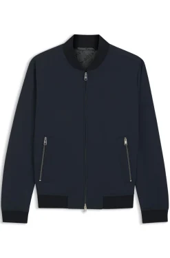 Slim-Fit Jacke aus Performance-Stretch-Jersey