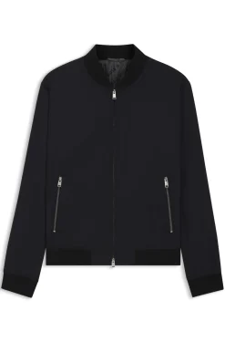 Slim-Fit Jacke aus Performance-Stretch-Jersey