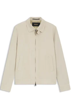 Slim-Fit Jackett aus Leinen