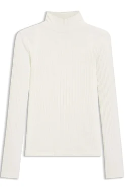 Slim-Fit Longsleeve aus Stretch-Baumwolle mit Logo-Print