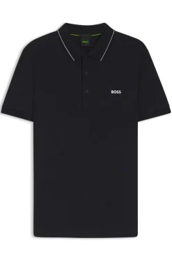 Slim-Fit Poloshirt aus Baumwoll-Piqué mit Logo