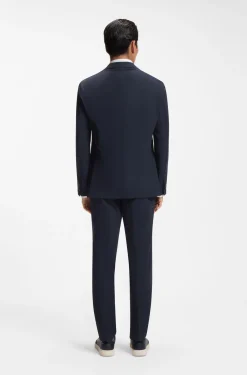 Slim-Fit Sakko aus Performance-Stretch-Gewebe