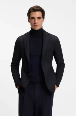 Slim-Fit Sakko aus Schurwolle
