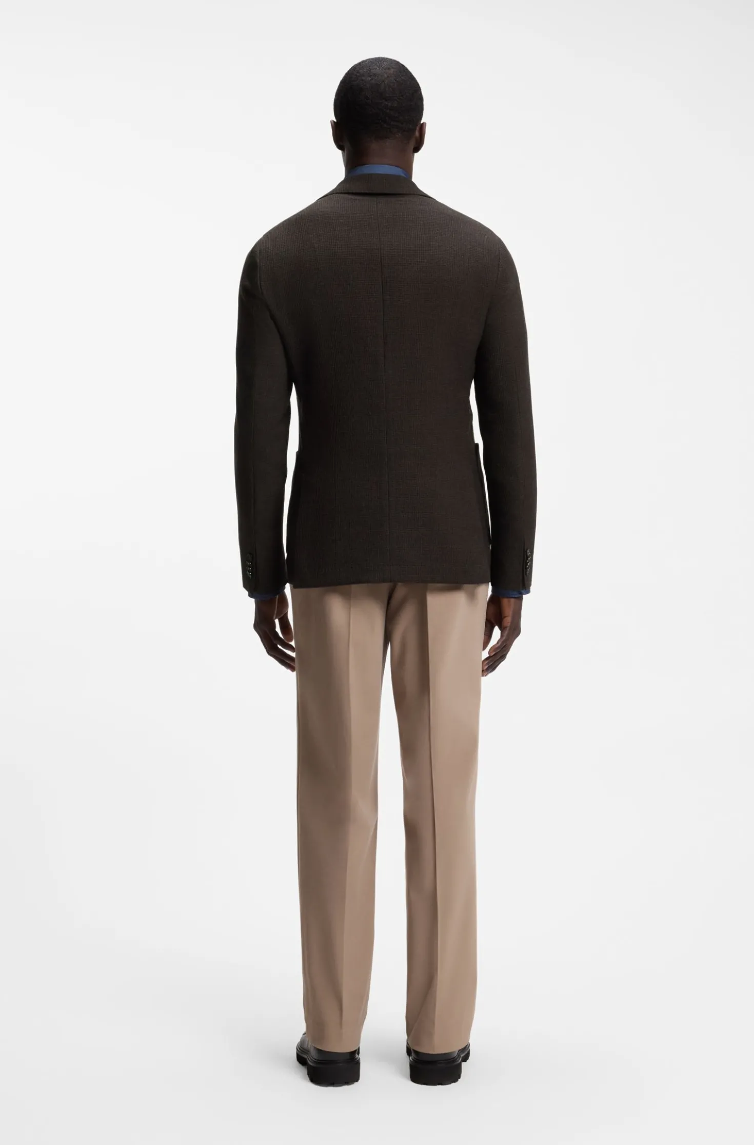 Slim-Fit Sakko aus Schurwolle