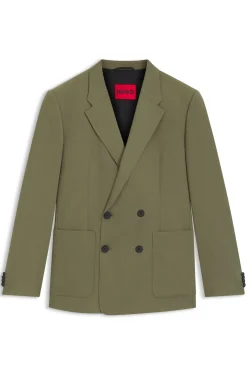 Slim-Fit Sakko aus Stretch-Ripstop