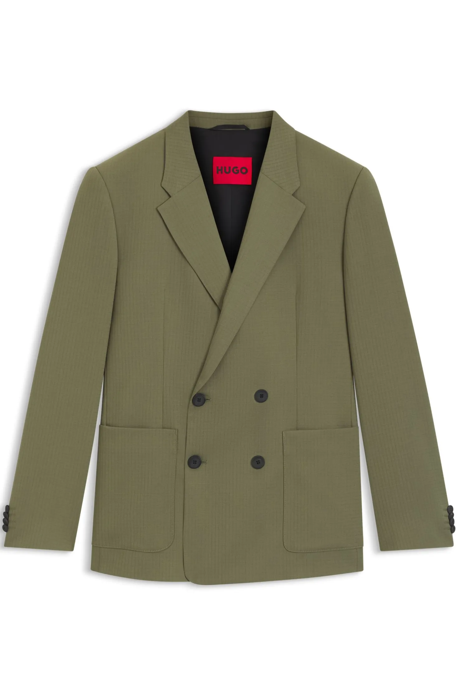 Slim-Fit Sakko aus Stretch-Ripstop