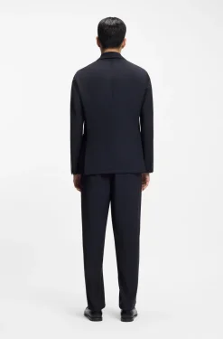 Slim-Fit Sakko aus waschbarem Performance-Stretch-Gewebe