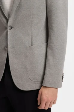 Slim-Fit Sakko mit integriertem Hoodie