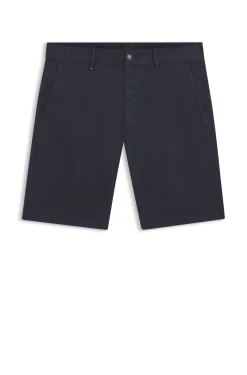 Slim-Fit Shorts aus elastischem Baumwoll-Twill