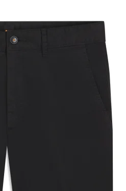 Slim-Fit Shorts aus elastischem Baumwoll-Twill