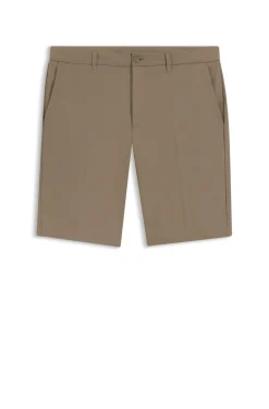 Slim-Fit Shorts aus wasserabweisendem Stretch-Gewebe