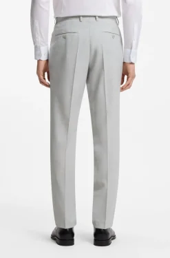 Slim-Fit Zweiteiler aus fein gemustertem Gewebe