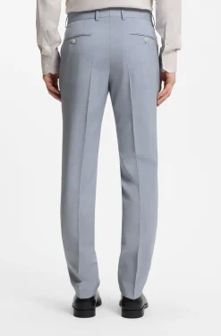 Slim-Fit Zweiteiler aus Schurwolle