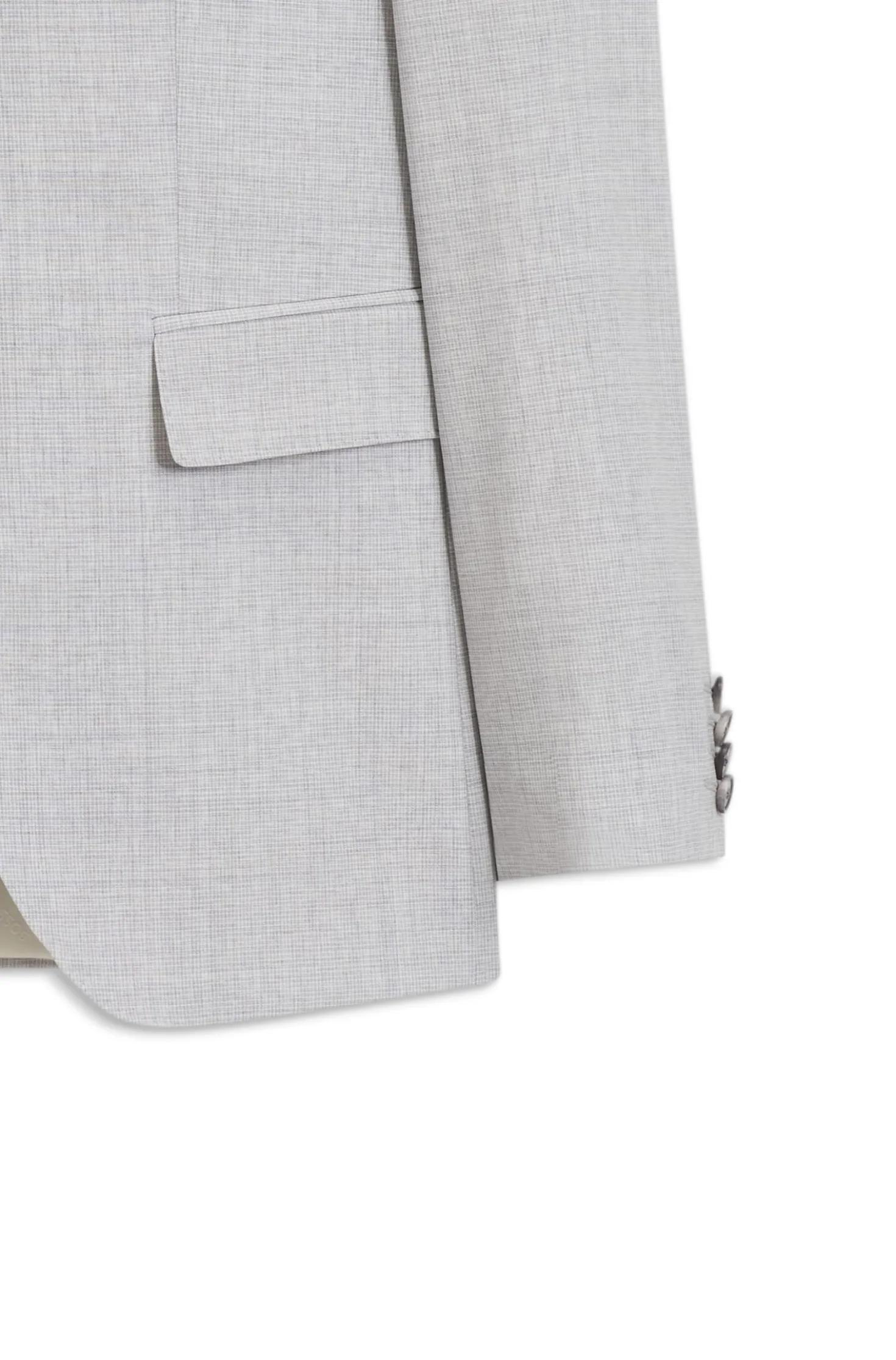 Slim-Fit Zweiteiler aus Schurwolle