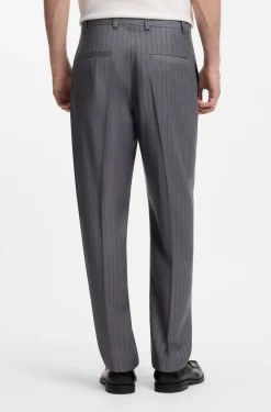 Slim-Fit Zweiteiler aus Schurwolle